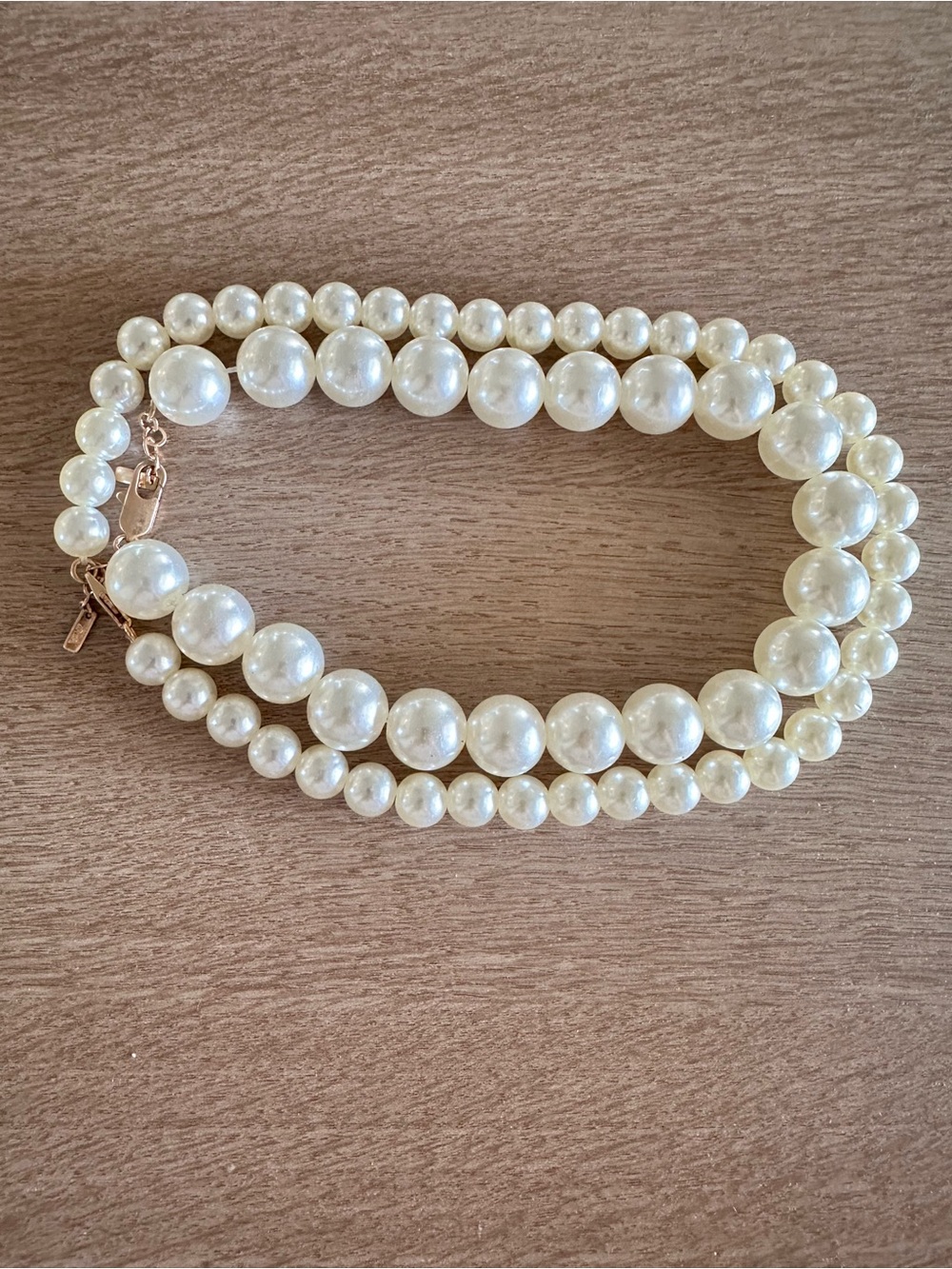 Zara Set of Two Faux Pearl Necklaces - Picture 3 of 4